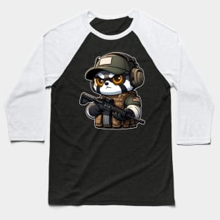 Tactical Tanuki Baseball T-Shirt